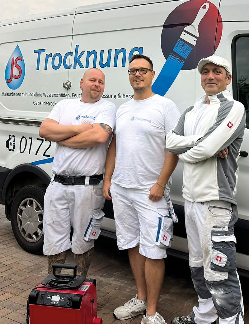 Foto von Jörn Schlüter von der Firma JS Trocknung