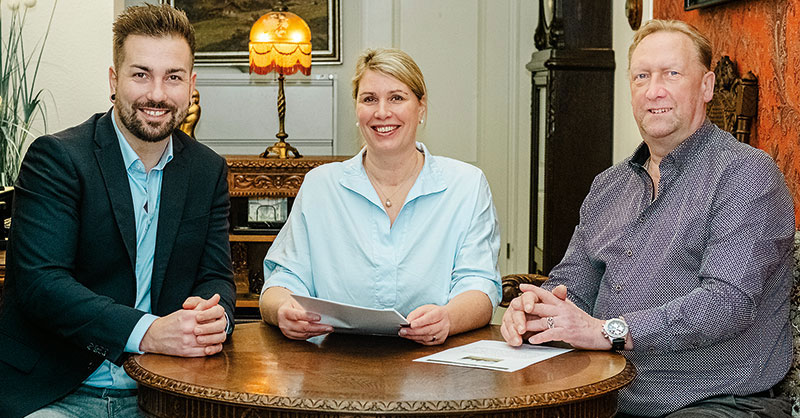 Foto von Kathrin Brosowski und Lutz Brosowski von der Firma Wandlitz Immobilien