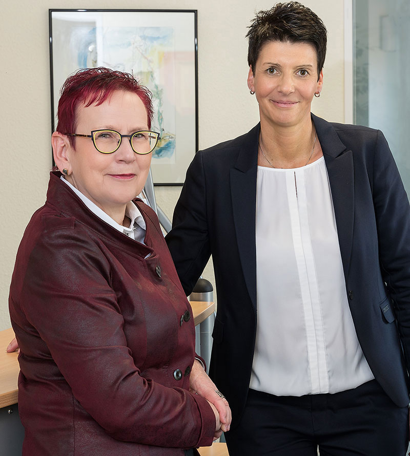 Foto von Dr. Stefanie Sewekow und Ulrike Schulze von der Firma ETL RUB GmbH Steuerberatungsgesellschaft & Co. Bernau KG