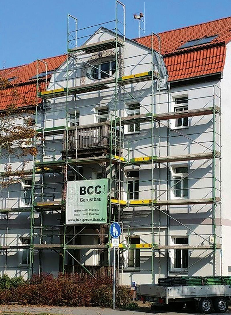 Foto von Dario Bolz von der Firma BCC Gerüstbau GmbH