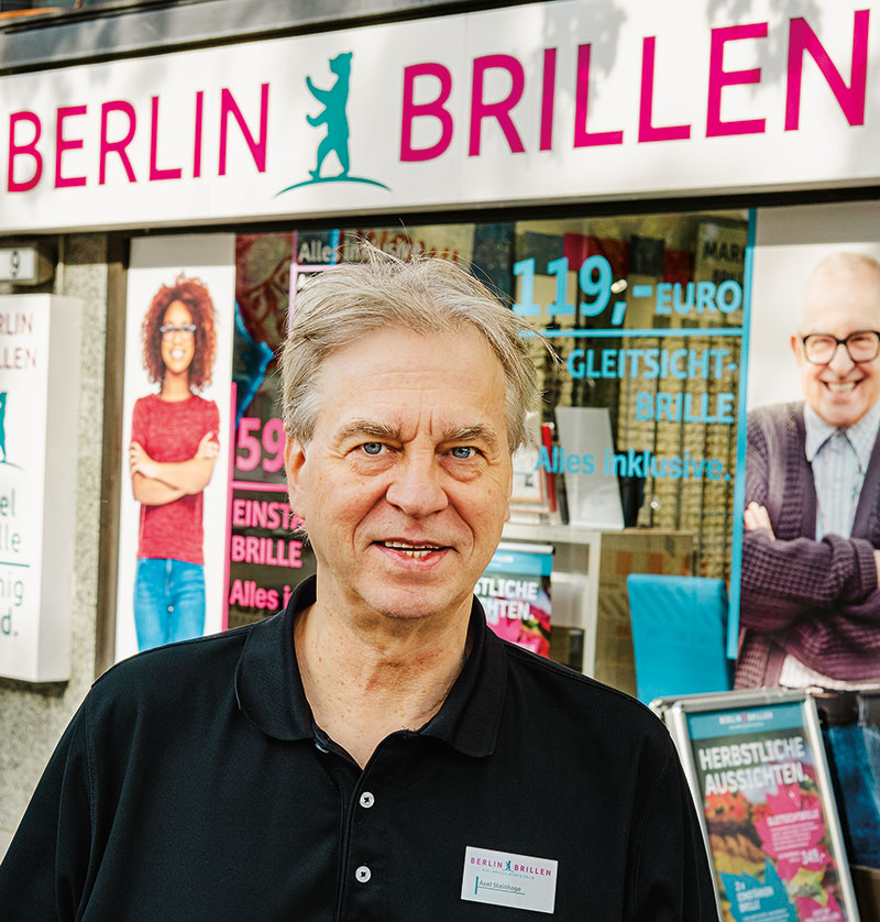 Foto von Axel Steinhage von der Firma Berlin Brillen