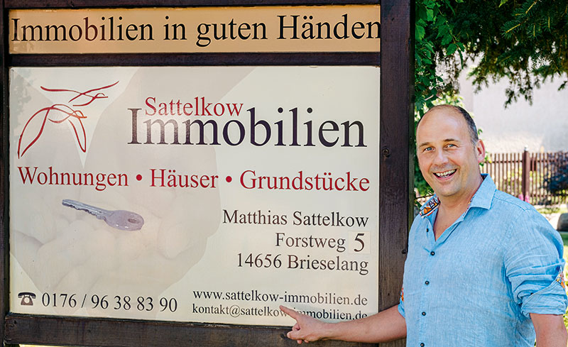 Foto von Matthias Sattelkow von der Firma Sattelkow Immobilien