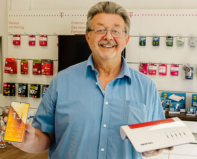 Foto von Andreas Leutner von der Firma Easy-Phone Shop Falkensee