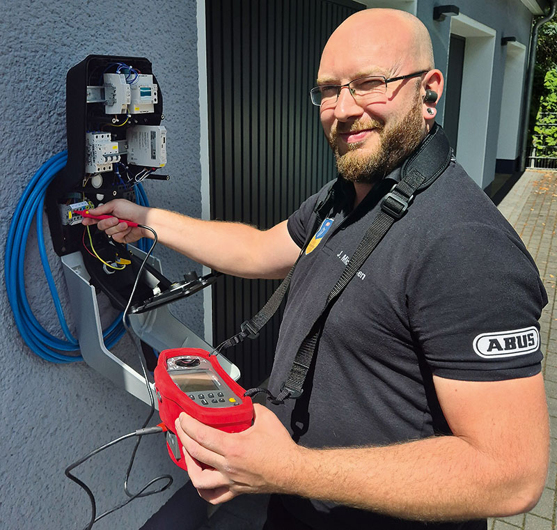 Foto von Robert Marquardt von der Firma German Sitec GmbH Alarm- und Sicherheitstechnik