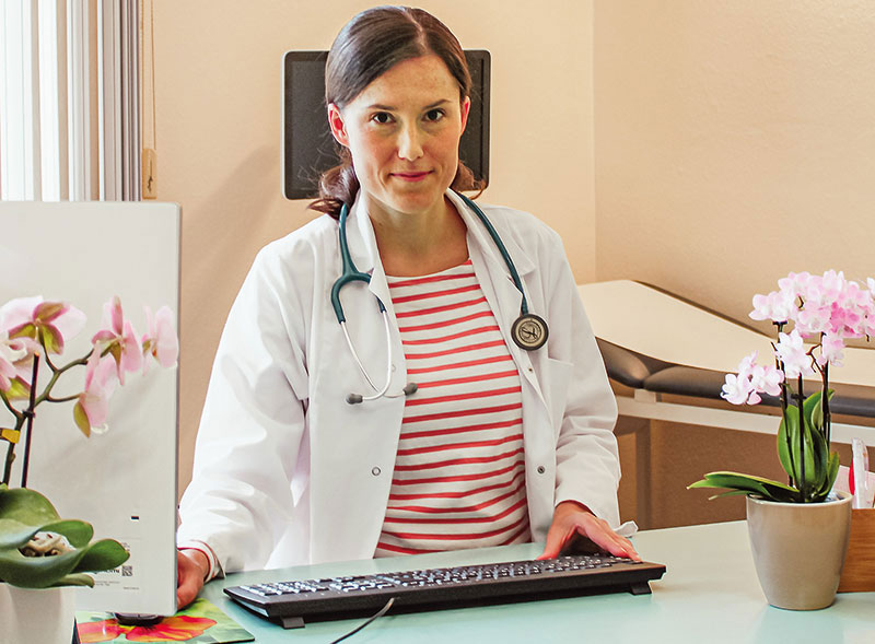 Foto von Dr. Kati Pecher von der Firma Hausarztpraxis Falkensee, Fachärztin für Allgemeinmedizin Dr. Kati Pecher