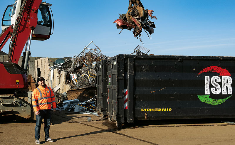 Foto von Bernhard Stiebe von der Firma ISR Recycling GmbH & Co. KG