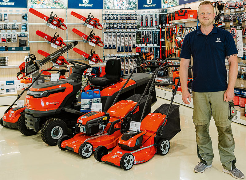 Foto von Ricardo Kühnbaum von der Firma Rick’s Forst- und Gartentechnik