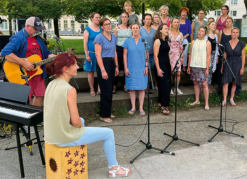 Foto von Nelly Schauberg, Chor „Voices of Werder“, Werder