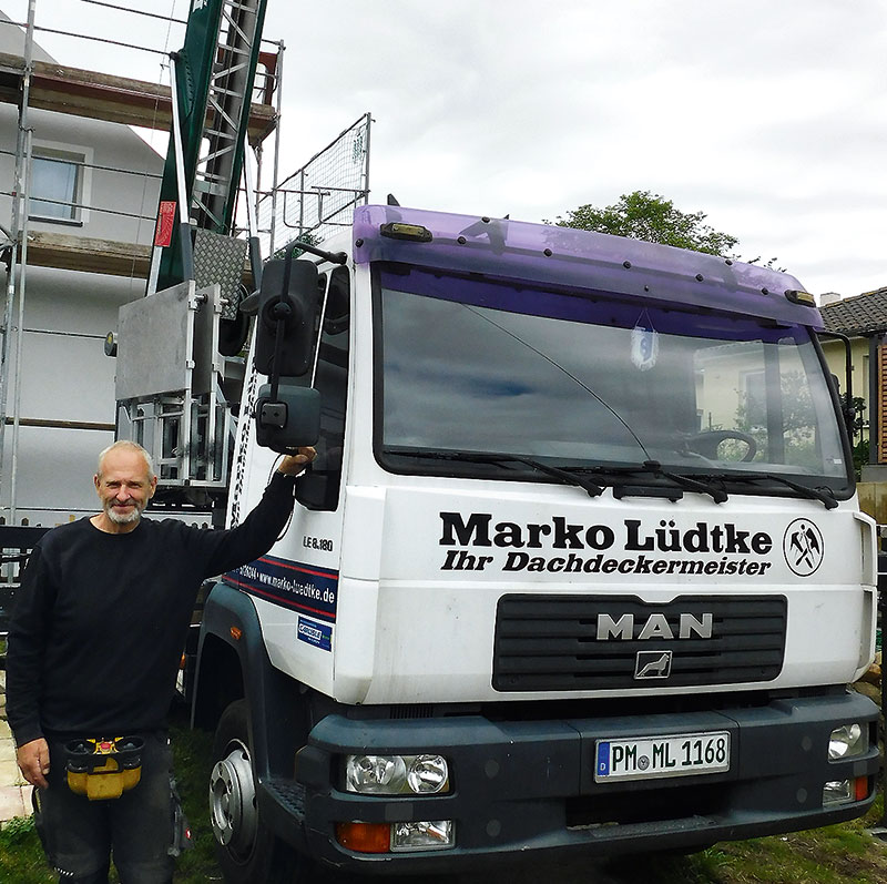 Foto von Marko Lüdtke von der Firma Dachdeckermeister Marko Lüdtke