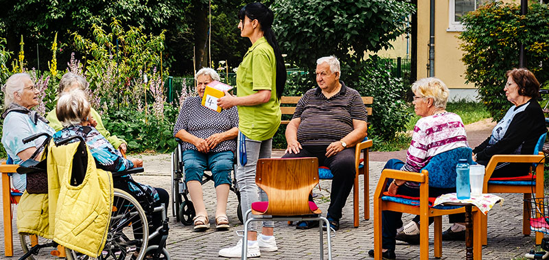 Foto von Frank Borgwardt von der Firma Senioren- und Pflegewohnpark „Blütentraum“