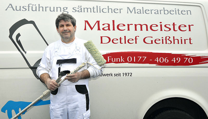 Foto von Detlef Geißhirt von der Firma Malermeister Detlef Geißhirt