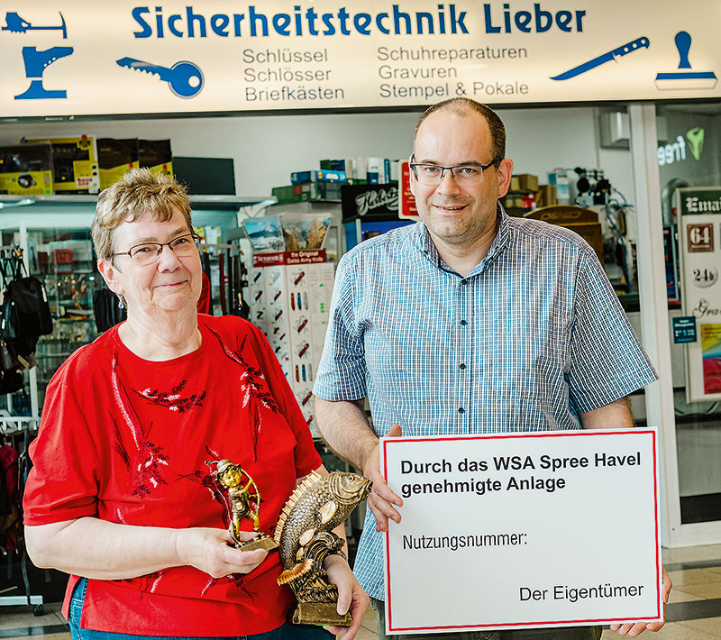 Foto von Maik Lieber von der Firma Dienstleistungen Lieber im EKZ Werderpark